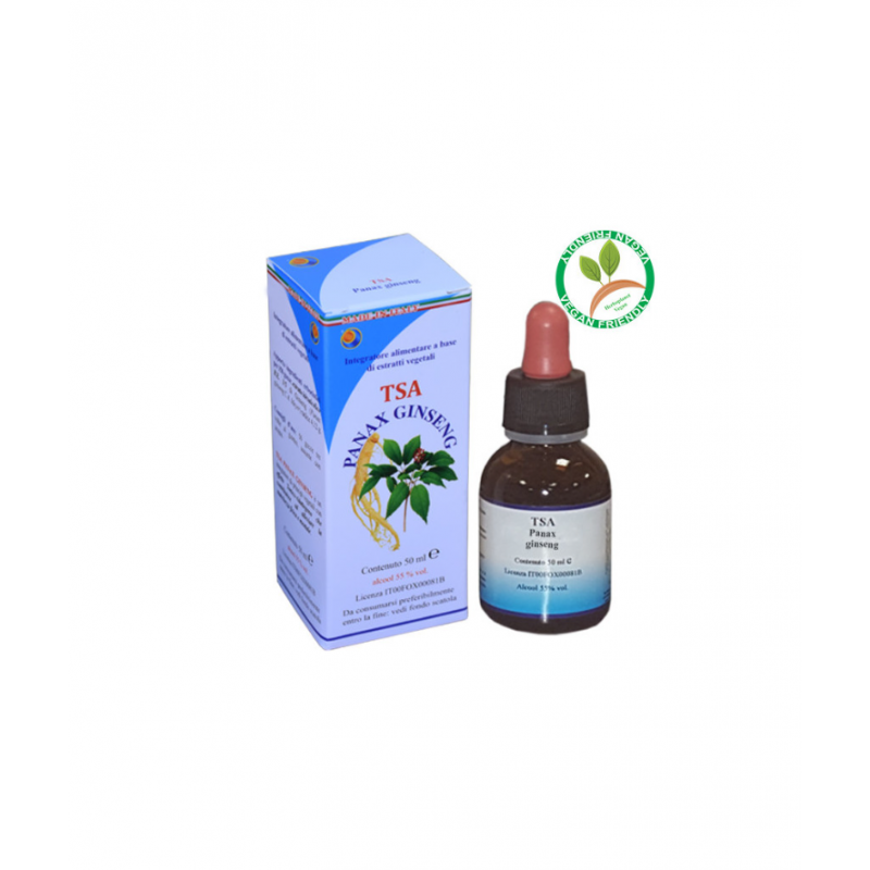 Herboplanet TSA Panax Ginseng Funzione Antiossidante e Tonica 50ml Herboplanet TSA Panax Ginseng Funzione Antiossidante e Tonica 50ml