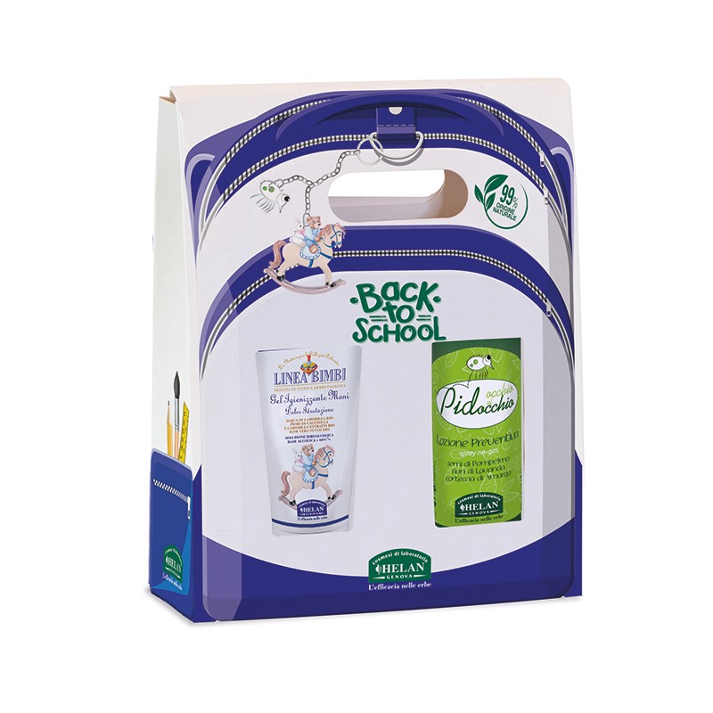 Bimbi Cofanetto Back To School Gel Igienizzante Mani e Lozione Preventiva Pidocchi 150 ml Bimbi Cofanetto Back To School Gel Igienizzante Mani e Lozione Preventiva Pidocchi 150 ml