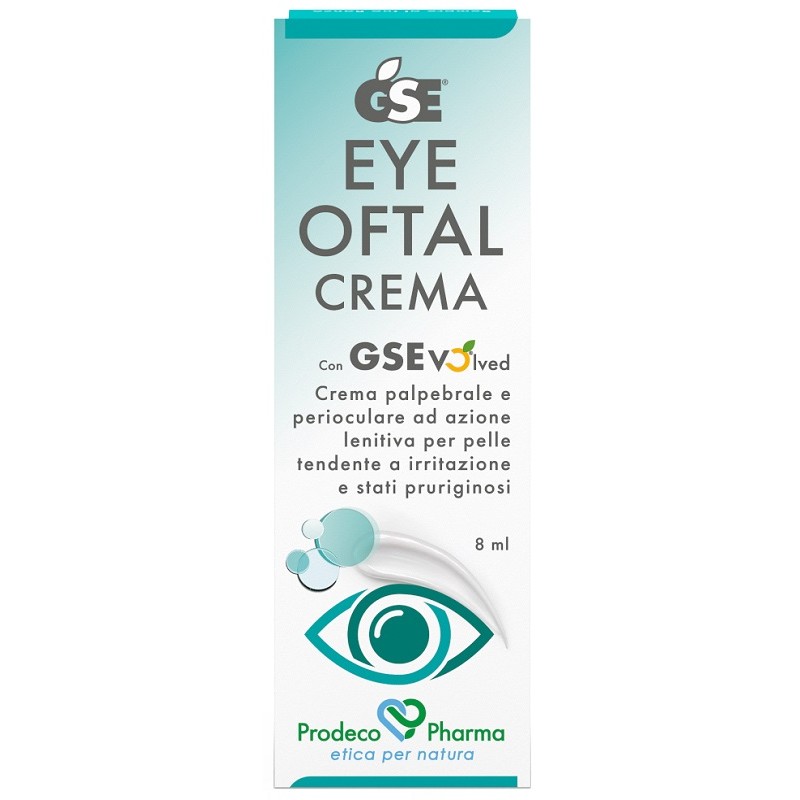 Gse Eye Oftal Crema per Occhi Arrossati e Gonfi 8 ml Gse Eye Oftal Crema per Occhi Arrossati e Gonfi 8 ml