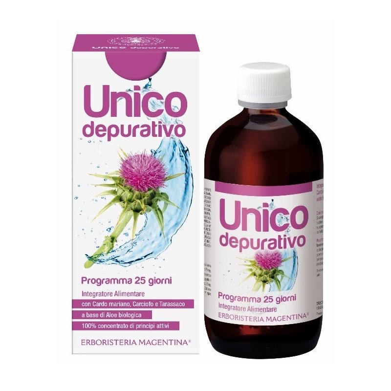 Unico Depurativo per Funzioni Depurative 250 Ml Unico Depurativo per Funzioni Depurative 250 Ml