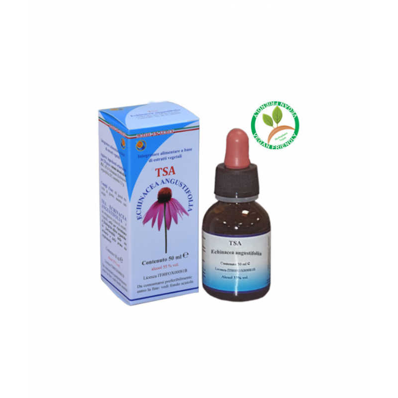 confezione di Herboplanet TSA Echinacea Angustifolia Integratore per Apparato Respiratorio 50ml confezione di Herboplanet TSA Echinacea Angustifolia Integratore per Apparato Respiratorio 50ml