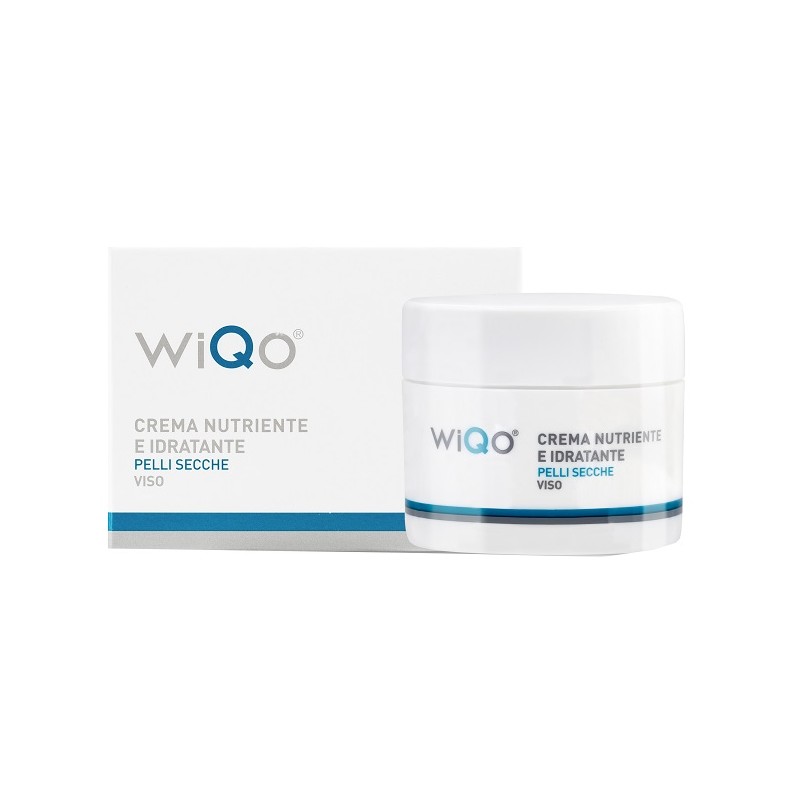 WiQo Crema Nutriente Ed Idratante Pelli Secche Viso per Idratazione 50 ml WiQo Crema Nutriente Ed Idratante Pelli Secche Viso per Idratazione 50 ml