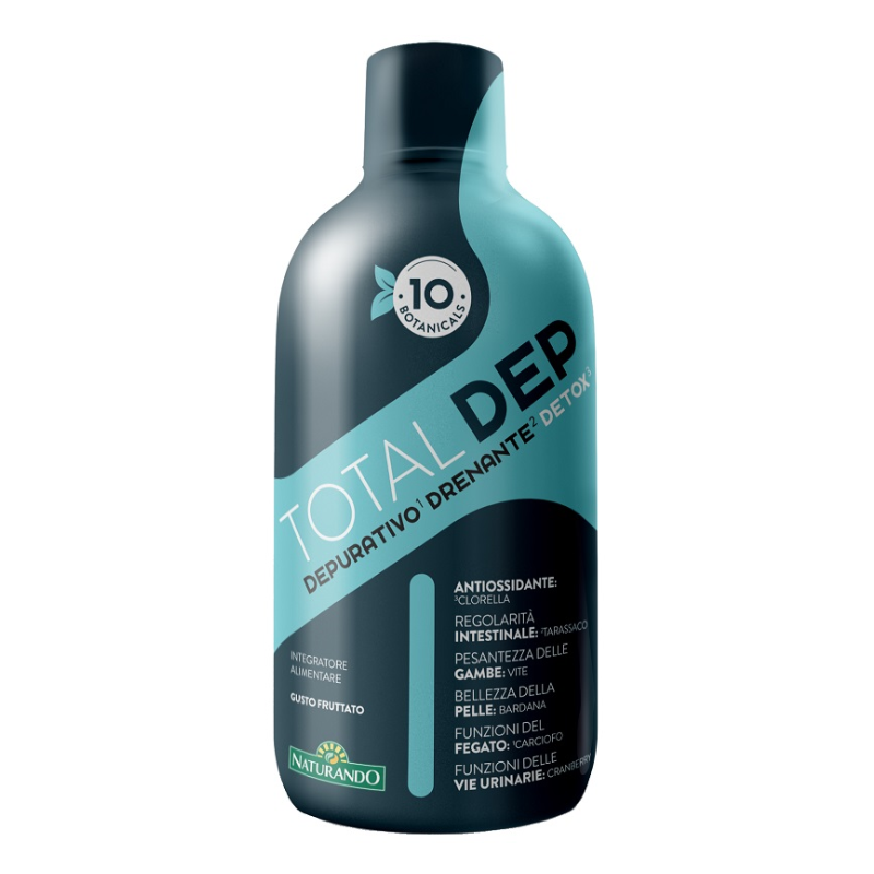 Flacone Naturando Total Dep Drenante e Depurativo 500ml Flacone Naturando Total Dep Drenante e Depurativo 500ml