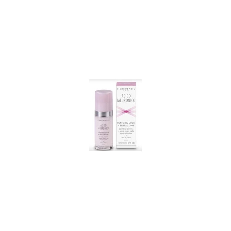 L'Erbolario Acido Ialuronico Contorno Occhi per Idratazione e Anti-age 30ml