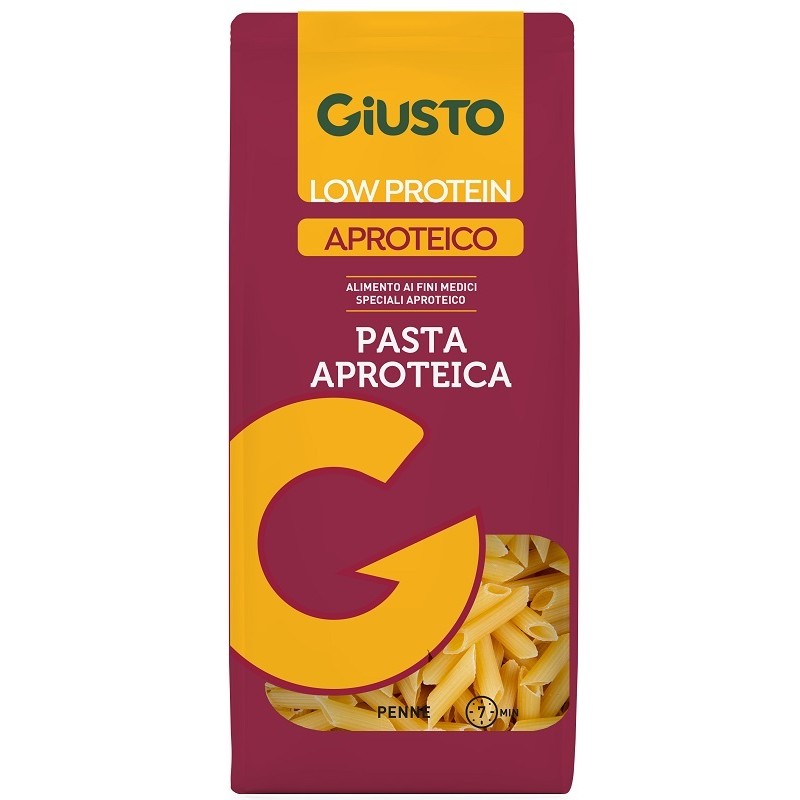 Giusto Aproteico Penne Rigate per Diete Aproteiche 250 g