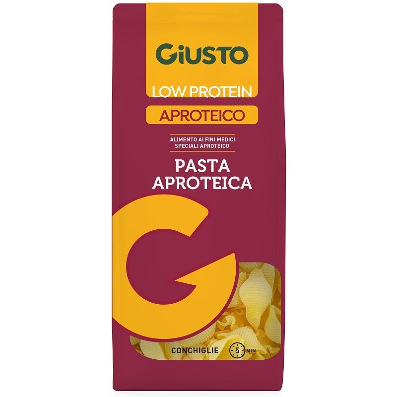 Giusto Aproteico Conchiglie per Dieta Aproteica 250 G