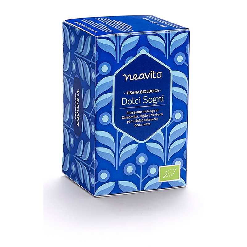Neavita Tisana Dolci Sogni Bio per Rilassamento Confezione da 1 Pezzo Neavita Tisana Dolci Sogni Bio per Rilassamento Confezione da 1 Pezzo