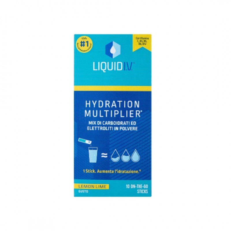 Confezione di Liquid IV Integratore Moltiplicatore di Idratazione Gusto Fragola 10 Stick Confezione di Liquid IV Integratore Moltiplicatore di Idratazione Gusto Fragola 10 Stick