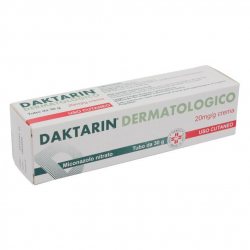 confezione di Daktarin Antimicotico Dermatologico per Uso Topico 20 mg/gr confezione di Daktarin Antimicotico Dermatologico per Uso Topico 20 mg/gr