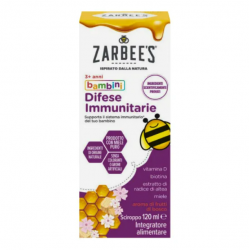 confezione di Zarbee's Bambini Sciroppo con Miele per Difese Immunitarie 120 ml confezione di Zarbee's Bambini Sciroppo con Miele per Difese Immunitarie 120 ml