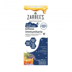 confezione di Zarbee's Adulti Sciroppo Notte per Difese Immunitarie 120ml