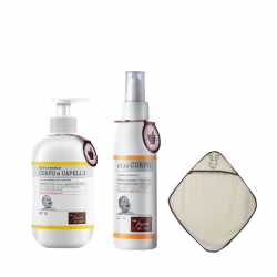 confezione di Fiocchi di Riso Cofanetto Buona Nanna Detergente Corpo e Capelli Camomilla 400 ml + Olio Corpo 140 ml confezione di Fiocchi di Riso Cofanetto Buona Nanna Detergente Corpo e Capelli Camomilla 400 ml + Olio Corpo 140 ml