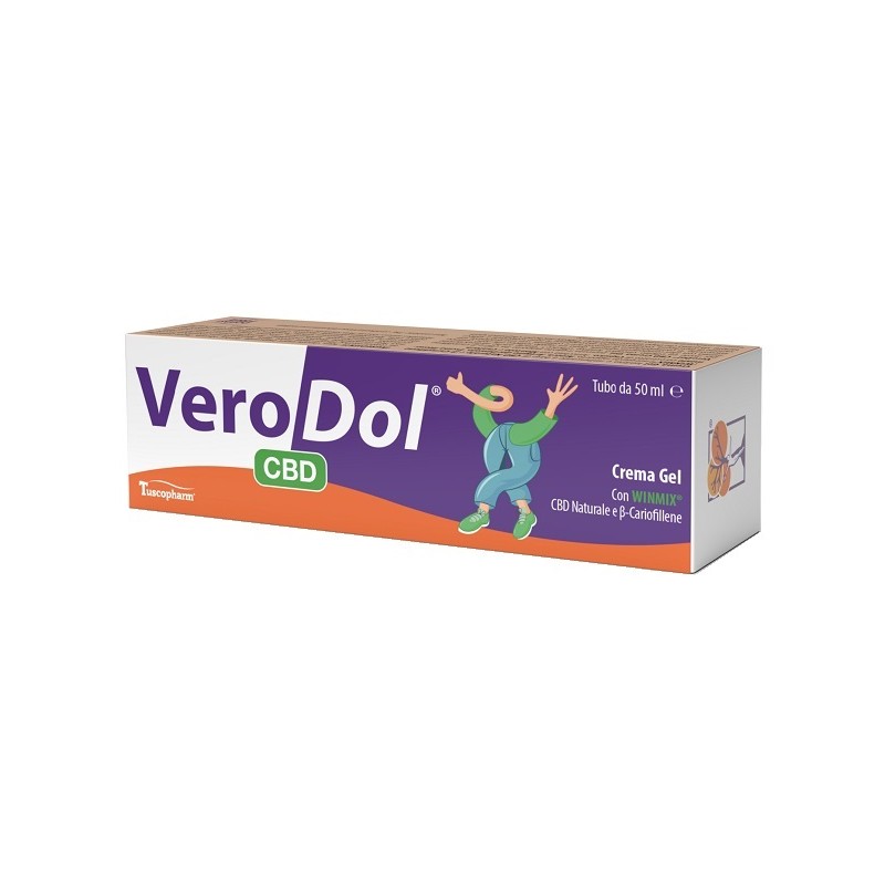 Verodol Cbd Crema Gel per Sollievo Muscolare 50ml Verodol Cbd Crema Gel per Sollievo Muscolare 50ml