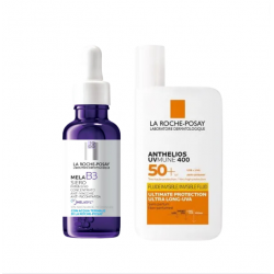 confezione di La Roche Posay Kit Mela B3 30 ml + Anthelios UV Mune Solare 50+ 15 ml