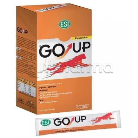 Go Up Integratore Alimentare AntiStanchezza 16 Pocket Drink Go Up Integratore Alimentare AntiStanchezza 16 Pocket Drink