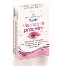 Guna VisiocareNutri Integratore Alimentare per Funzione Oculare 20 capsule Guna VisiocareNutri Integratore Alimentare per Funzione Oculare 20 capsule
