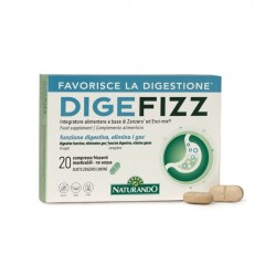 Confezione di Naturando DigeFizz Integratore Digestivo 20 Compresse