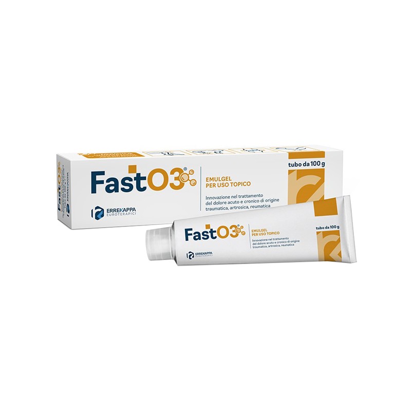 Fasto3 Emulgel per Dolore Traumatico Artrosico Reumatico 100 g
