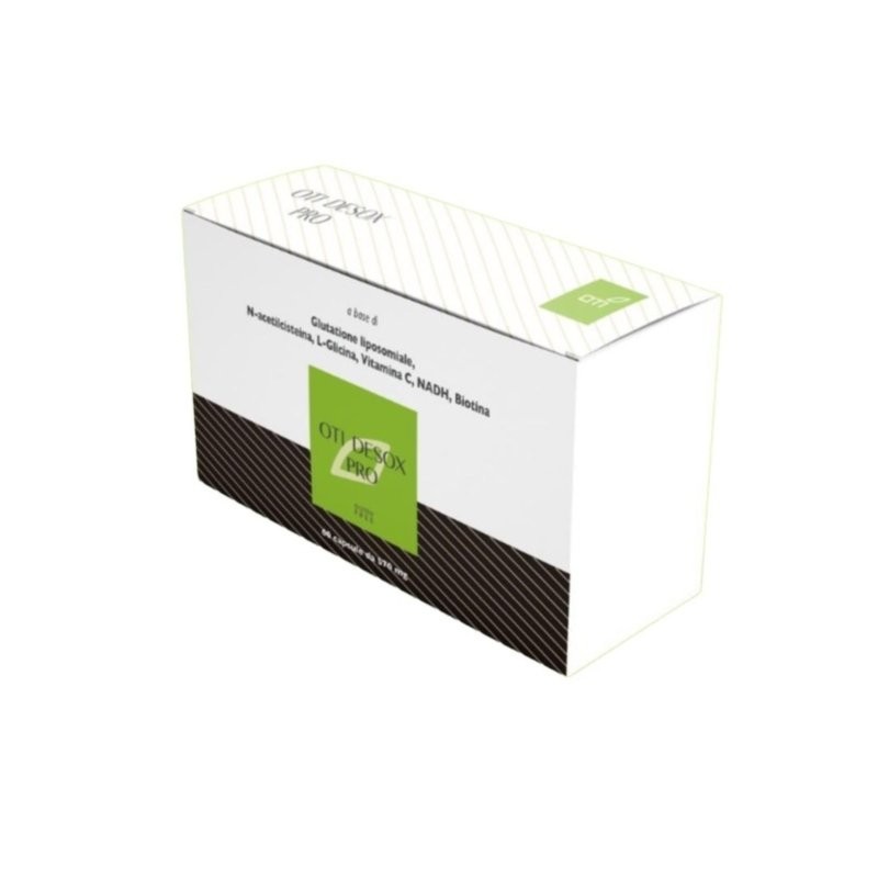 Confezione di OTI Desox Pro Glutatione Liposomiale Antiossidante 60 Capsule