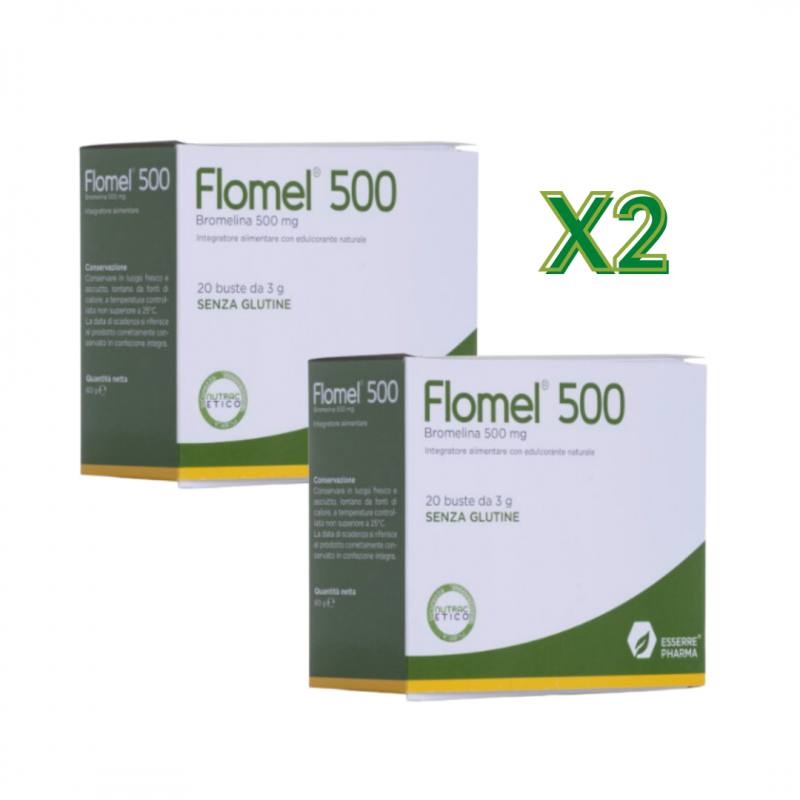 Flomel 500 Integratore Anticellulite 20 Bustine - Pacchetto Convenienza Flomel 500 Integratore Anticellulite 20 Bustine - Pacchetto Convenienza
