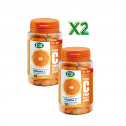 Esi Vitamina C Pura Retard Integratore per Difese Immunitarie 90 Compresse - 2 Confezioni