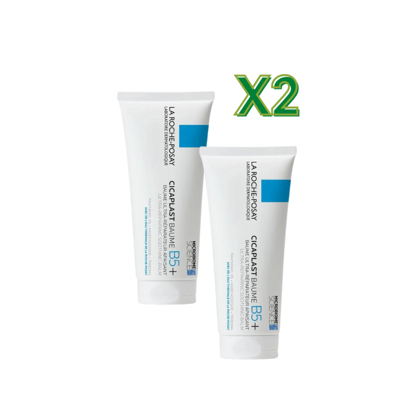 La Roche Posay Cicaplast Baume B5+ Balsamo Idratante 100ml - 2 Confezioni La Roche Posay Cicaplast Baume B5+ Balsamo Idratante 100ml - 2 Confezioni