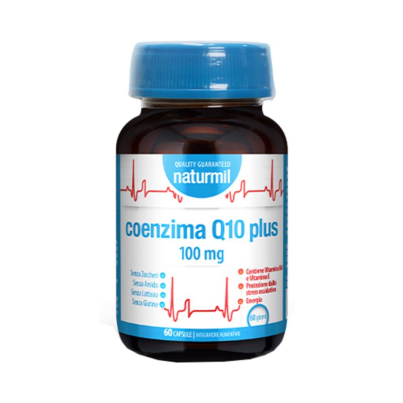 Naturmil Coenzima Q10 Plus per Metabolismo Energetico 60 Capsule