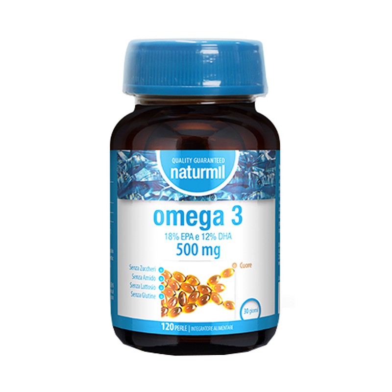 Naturmil Omega 3 per Salute del Cuore 120 Perle Naturmil Omega 3 per Salute del Cuore 120 Perle