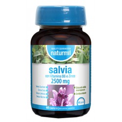 Formato di Naturmil Integratore Salvia per Digestione e Menopausa 60 Compresse Formato di Naturmil Integratore Salvia per Digestione e Menopausa 60 Compresse