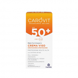 Carovit Crema Viso Solare SPF 50+ 50ml Carovit Crema Viso Solare SPF 50+ 50ml