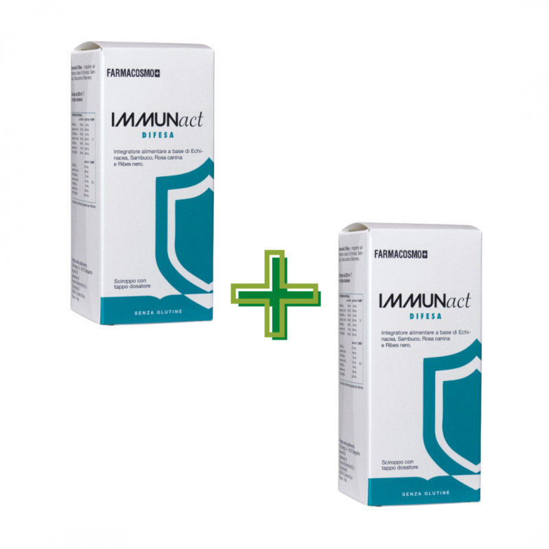 FPR Immunact Sciroppo per Difese Immunitarie Bambini 200ml + CONFEZIONE OMAGGIO FPR Immunact Sciroppo per Difese Immunitarie Bambini 200ml + CONFEZIONE OMAGGIO