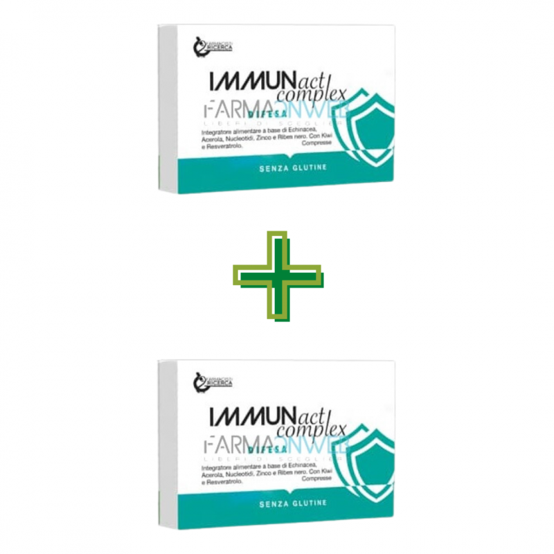 FPR Immunact Complex per Difese Immunitarie 20 Compresse + CONFEZIONE OMAGGIO FPR Immunact Complex per Difese Immunitarie 20 Compresse + CONFEZIONE OMAGGIO