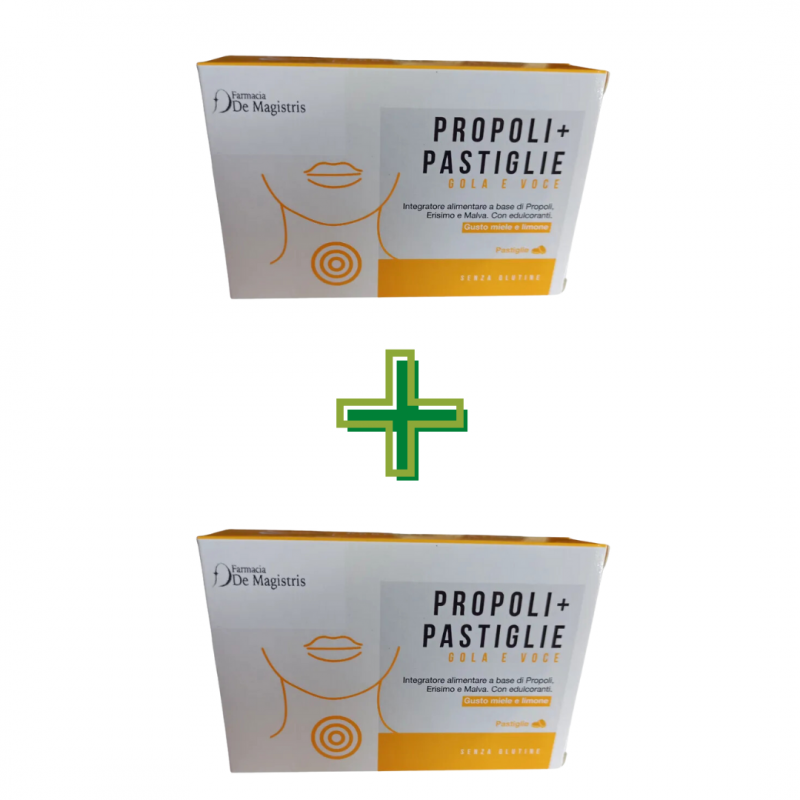FPR Propoli+ per Mal di Gola 20 Pastiglie + CONFEZIONE OMAGGIO FPR Propoli+ per Mal di Gola 20 Pastiglie + CONFEZIONE OMAGGIO