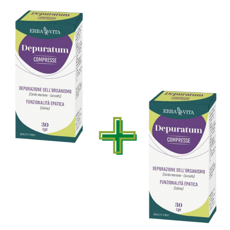 Depuratum Depurativo Naturale per Fegato 30 Compresse + CONFEZIONE OMAGGIO Depuratum Depurativo Naturale per Fegato 30 Compresse + CONFEZIONE OMAGGIO