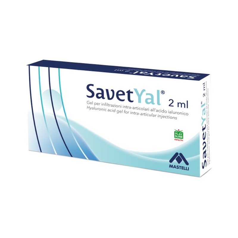Savetyal Siringa Intra-articolare Acido Ialuronico per Dolore Articolare 2ml