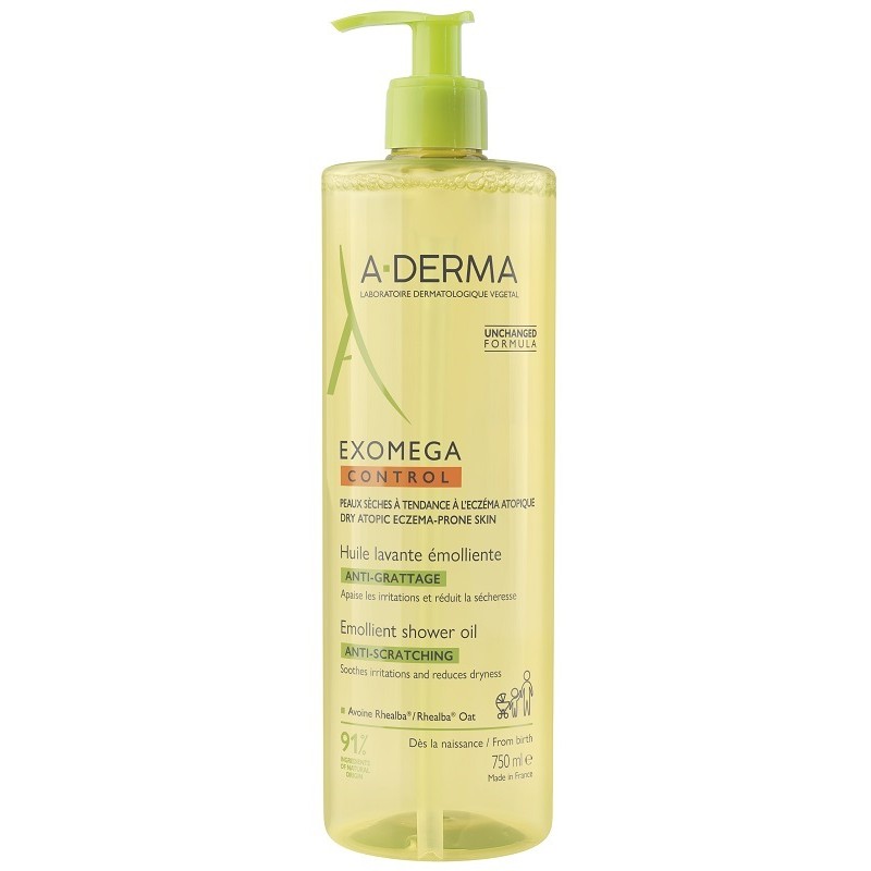 Exomega Control Olio Lavante Emolliente per Detersione 750ml Exomega Control Olio Lavante Emolliente per Detersione 750ml