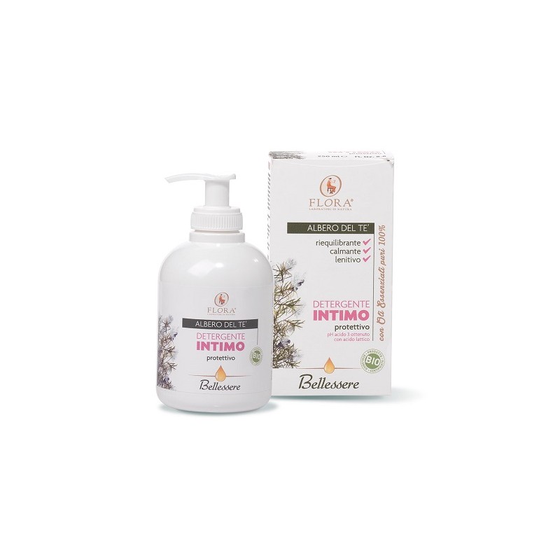 Detergente Intimo Albero Del Te per Igiene Intima 250ml Detergente Intimo Albero Del Te per Igiene Intima 250ml