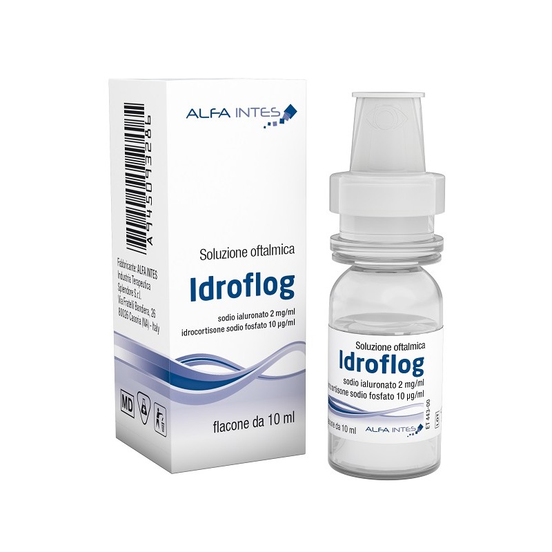 Idroflog Soluzione Oftalmica per Protezione Oculare 10ml Idroflog Soluzione Oftalmica per Protezione Oculare 10ml