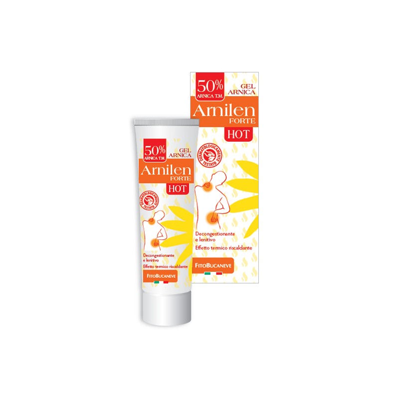 Arnilen Gel Arnica Tm 50% Forte Hot per Fastidi Muscolari 100ml Arnilen Gel Arnica Tm 50% Forte Hot per Fastidi Muscolari 100ml