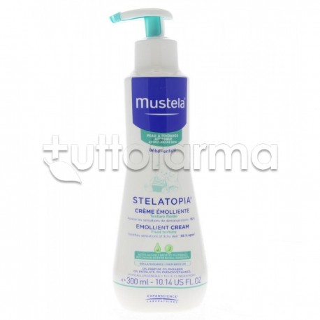 Mustela Stelatopia Crema Emolliente per la Pelle Secca e Atopica Fin dalla Nascita Flacone da 300 ml Mustela Stelatopia Crema Emolliente per la Pelle Secca e Atopica Fin dalla Nascita Flacone da 300 ml