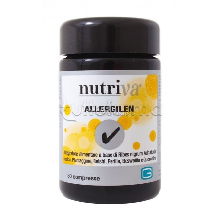 Nutriva Allergilen Integratore Alimentare Immunostimolante 30 Compresse Nutriva Allergilen Integratore Alimentare Immunostimolante 30 Compresse