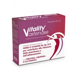 Vitality Astenase per Energia 14 Bustine Frutti di Bosco Vitality Astenase per Energia 14 Bustine Frutti di Bosco