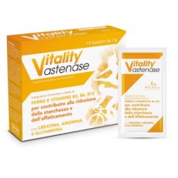 Vitality Astenase Tonico Energetico per Stanchezza 14 Bustine Gusto Agrumi Vitality Astenase Tonico Energetico per Stanchezza 14 Bustine Gusto Agrumi
