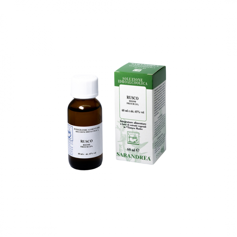 Sarandrea Rusco Tintura Madre per Circolazione Venosa 60ml Sarandrea Rusco Tintura Madre per Circolazione Venosa 60ml