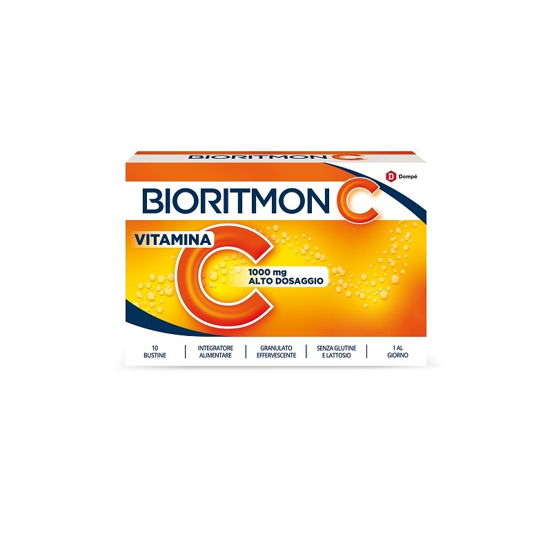 Bioritmon C 1000 Vitamina C per Difese Immunitarie 10 Bustine Bioritmon C 1000 Vitamina C per Difese Immunitarie 10 Bustine