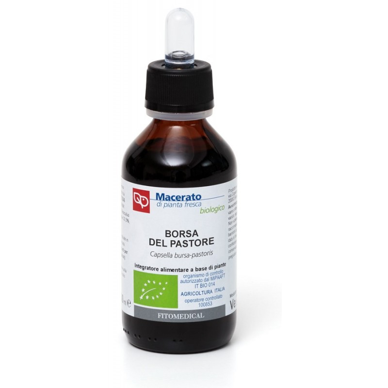 Borsa Del Pastore Tintura Madre per Disturbi Ciclo Mestruale 100ml Borsa Del Pastore Tintura Madre per Disturbi Ciclo Mestruale 100ml