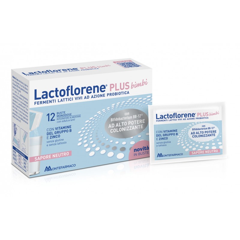 Lactoflorene Plus Bimbi Fermenti Lattici 12 Bustine - Per la flora intestinale Lactoflorene Plus Bimbi Fermenti Lattici 12 Bustine - Per la flora intestinale