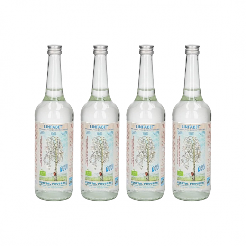 Vegetal Progress Linfabet Linfa Betulla Composto Drenante e Depurativo 4 Bottiglie da 700ml Vegetal Progress Linfabet Linfa Betulla Composto Drenante e Depurativo 4 Bottiglie da 700ml