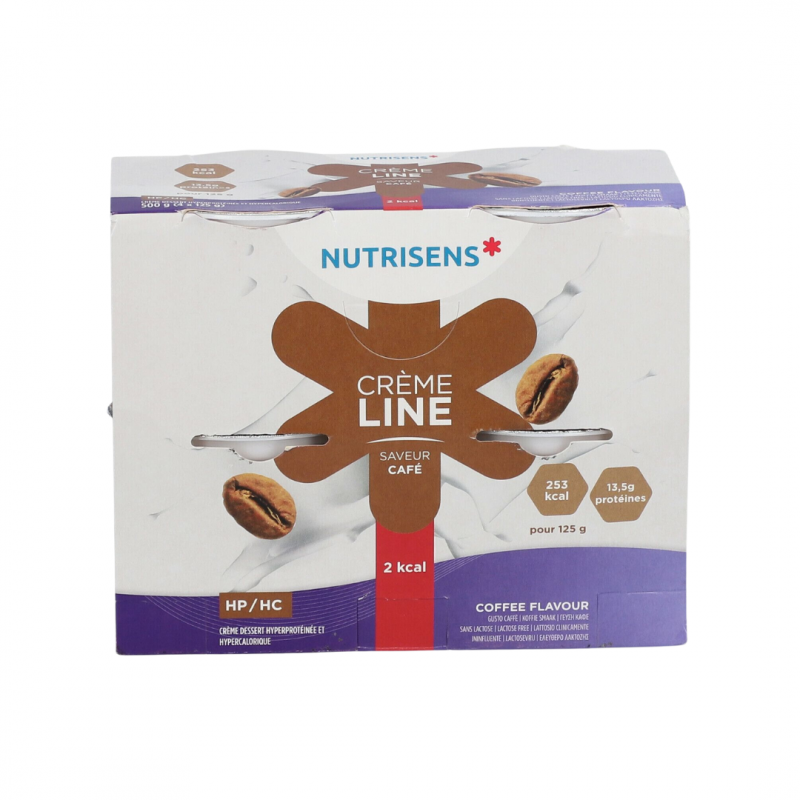 Nutrisens Cremeline 2kcal Caffe' 4x125gr