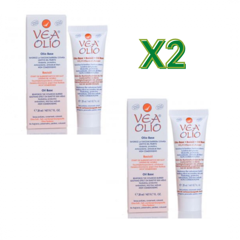 2 Confezioni di Vea Olio Idratante Protettivo Pelli Secche 20 ml 2 Confezioni di Vea Olio Idratante Protettivo Pelli Secche 20 ml